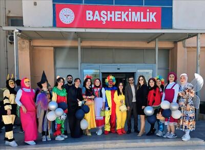 Meslek Yüksekokulumuz Öğrencilerinden Silopi Devlet Hastanesi'nde tedavi gören çocuklara moral etkinliği