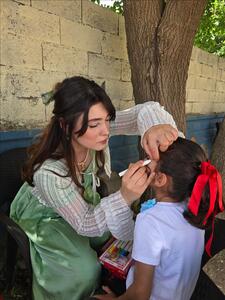 Sevgi Çiçekleri: Köylerden Geleceğe El Ele” ekibinin bu haftaki durağı Düzova Okulu oldu